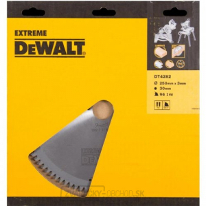 Pilový kotúč 250x30mm 96z TCG -5° DeWALT DT4282