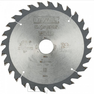 Pilový kotúč 190x30mm 28z ATB 10° DeWALT DT4033