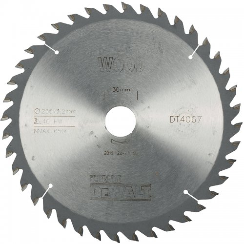 Pilový kotúč 235x30mm 40z ATB 10° DeWALT DT4067