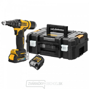 Akumulátorová nitovačka pre nity do 4,8 mm 18V 1x1,7Ah DeWALT DCF403E1GT