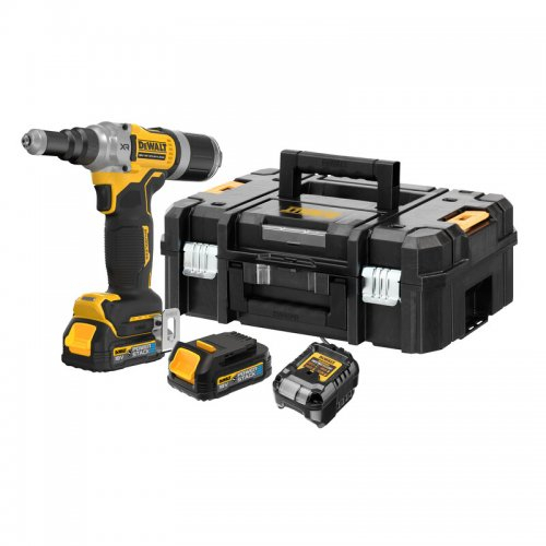 Akumulátorová nitovačka na nity od 4,8 mm do 6,4 mm 18V 2x1,7Ah DeWALT DCF414E2GT