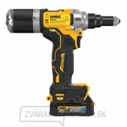 Akumulátorová nitovačka na nity od 4,8 mm do 6,4 mm 18V 2x1,7Ah DeWALT DCF414E2GT Náhľad