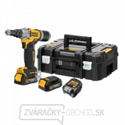 Akumulátorová nitovačka na nity od 4,8 mm do 6,4 mm 18V 2x1,7Ah DeWALT DCF414E2GT Akumulátorová nitovačka na nity od 4,8 mm do 6,4 mm 18V 2x1,7Ah DeWALT DCF414E2GT gallery main image