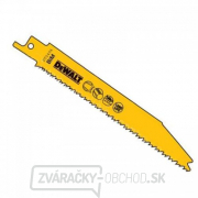 Pilový list na drevo, kov, plast a laminát do 150 mm rýchly rez pre mečové píly 203 mm 5 ks DeWALT DT2406 Pilový list na drevo, kov, plast a laminát do 150 mm rýchly rez pre mečové píly 203 mm 5 ks DeWALT DT2406 gallery main image