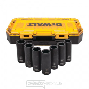 DeWALT DWMT74737-0 7-dielna rozšírená sada nástrčných hlavíc 1/2