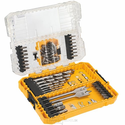 DeWALT DT70757 55-dielna súprava vrtákov a bitov