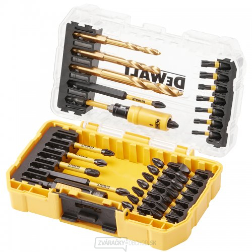 DeWALT DT70741T 32-dielna súprava vrtákov a vrtákov do kovu