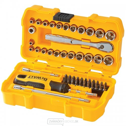 DeWALT DWMT81610-0 50-dielna sada račňových nástrojov NANO 1/4 DeWALT DWMT81610-0 50-dielna sada račňových nástrojov NANO 1/4