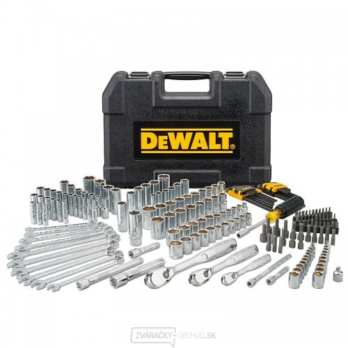 205-dielna sada nástrčných hlavíc 1/4", 3/8" a 1/2" DeWALT DWMT81534-1 a príslušenstva