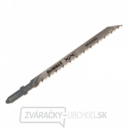 Pílový list na drevo a plast do 60 mm základný rýchly rez pre priamočiare píly 100 mm 5 ks DeWALT DT2211 Pílový list na drevo a plast do 60 mm základný rýchly rez pre priamočiare píly 100 mm 5 ks DeWALT DT2211 gallery main image