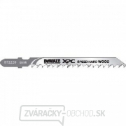 Pílový list na tvrdé drevo a plast do 60 mm rýchly rez pre priamočiare píly 100 mm 3 ks DeWALT DT2220 Pílový list na tvrdé drevo a plast do 60 mm rýchly rez pre priamočiare píly 100 mm 3 ks DeWALT DT2220 gallery main image