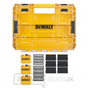 Veľká sada odolných kufrov Malý úložný kufor DeWALT DT70804 Náhľad