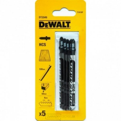 Pilový kotúč pre priamočiaru pílu 100mm 5ks DeWALT DT2049 Pilový kotúč pre priamočiaru pílu 100mm 5ks DeWALT DT2049 gallery main image