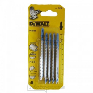 Pílový list na kov a plast do 30 mm priamy rez pre priamočiare píly 100 mm 5 ks DeWALT DT2163 Pílový list na kov a plast do 30 mm priamy rez pre priamočiare píly 100 mm 5 ks DeWALT DT2163 gallery main image