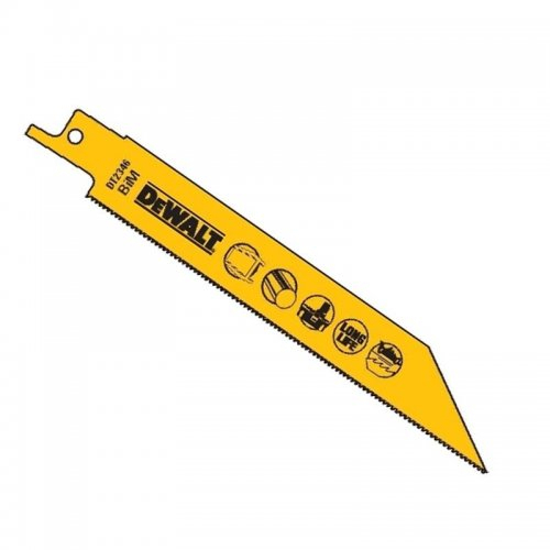 Demolačný pílový list na kov do 3 mm pre akumulátorové mečové píly 152 mm 5 ks DeWALT DT2346