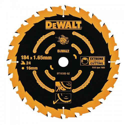 Pilový kotúč 184x16mm 24z ATB 18° DeWALT DT10302