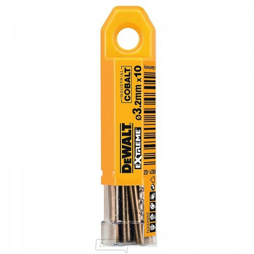 HSS-E COBALT 3,2×65mm (10ks) DeWALT DT4921