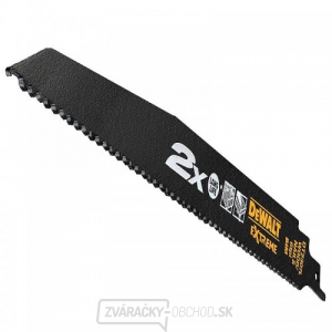Pílový list na rezanie dreva a dreva s klincami pre mečové píly (5ks) 228mm DeWALT DT2307L gallery main image
