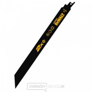 Pilový list na kov, tvarovky, rúry a profily rýchly rez pre mečové píly 304mm 5ks DeWALT DT2409L Pilový list na kov, tvarovky, rúry a profily rýchly rez pre mečové píly 304mm 5ks DeWALT DT2409L