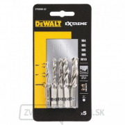 5-dielna súprava vrtákov do kovu s príklepovým nástrojom DeWALT DT50060 Náhľad