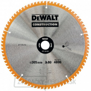 Pilový kotúč 305x30mm 80z ATB -5° DeWALT DT1184 Pilový kotúč 305x30mm 80z ATB -5° DeWALT DT1184 gallery main image