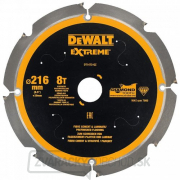 Pílový list na cementovláknité dosky a laminát 216x30mm 8z DeWALT DT1473 Pílový list na cementovláknité dosky a laminát 216x30mm 8z DeWALT DT1473 gallery main image