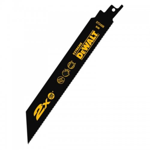 Pilový list na kov, tvarovky, rúry a profily rýchly rez pre mečové píly 203mm 5ks DeWALT DT2408 L