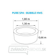Bazén vírivý nafukovací Pure Spa - Bubble HWS -modrý -Intex 28486EX Bazén vírivý nafukovací Pure Spa - Bubble HWS -modrý -Intex 28486EX náhled
