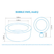 Bazén vírivý nafukovací Pure Spa - Bubble HWS -modrý -Intex 28486EX náhled