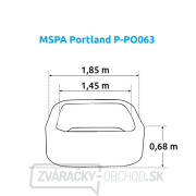 Vírivý bazén MSPA Portland P-PO063 Náhľad