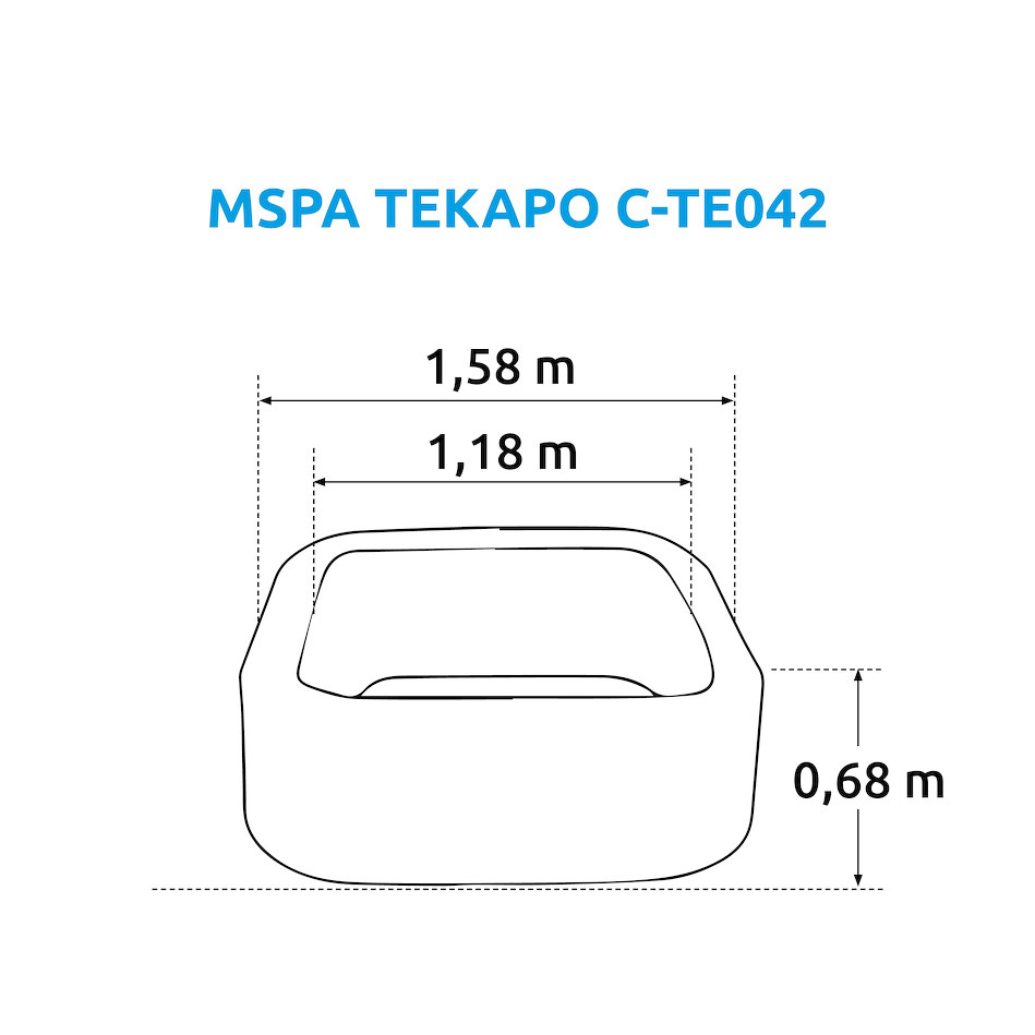 Vírivý bazén MSPA Tekapo C-TE042 Náhľad