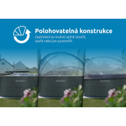 Zastrešenie Marimex Pool House Control - 4,57 m pre rámové bazény náhled