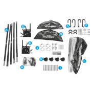 Zastrešenie Marimex Pool House Control - 4,57 m pre rámové bazény náhled