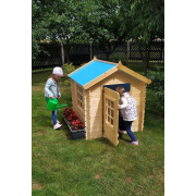 Detský drevený domček Vilemína Náhľad