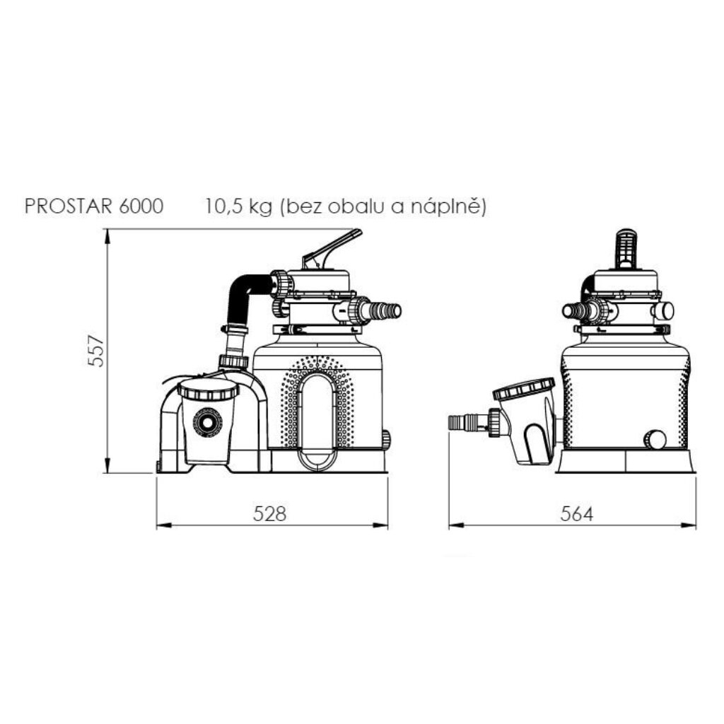 Piesková filtrácia ProStar 6000 Náhľad