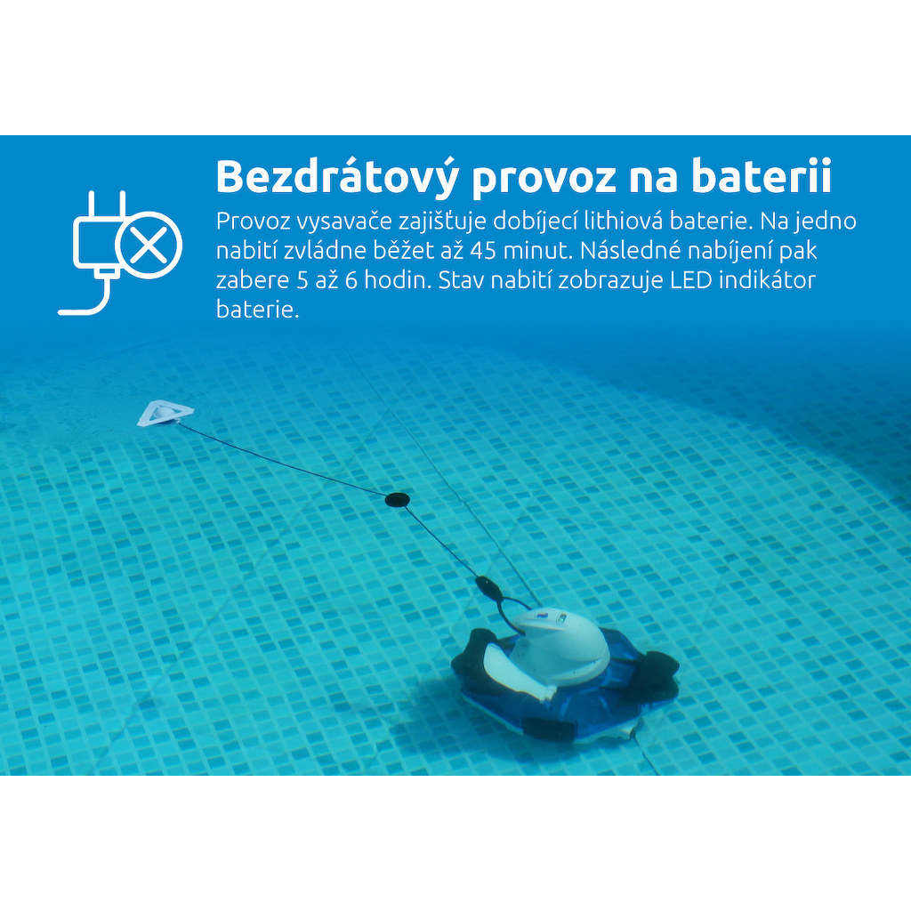 Vysávač bazénový Marimex ProStar Vac XP17 Aku Náhľad
