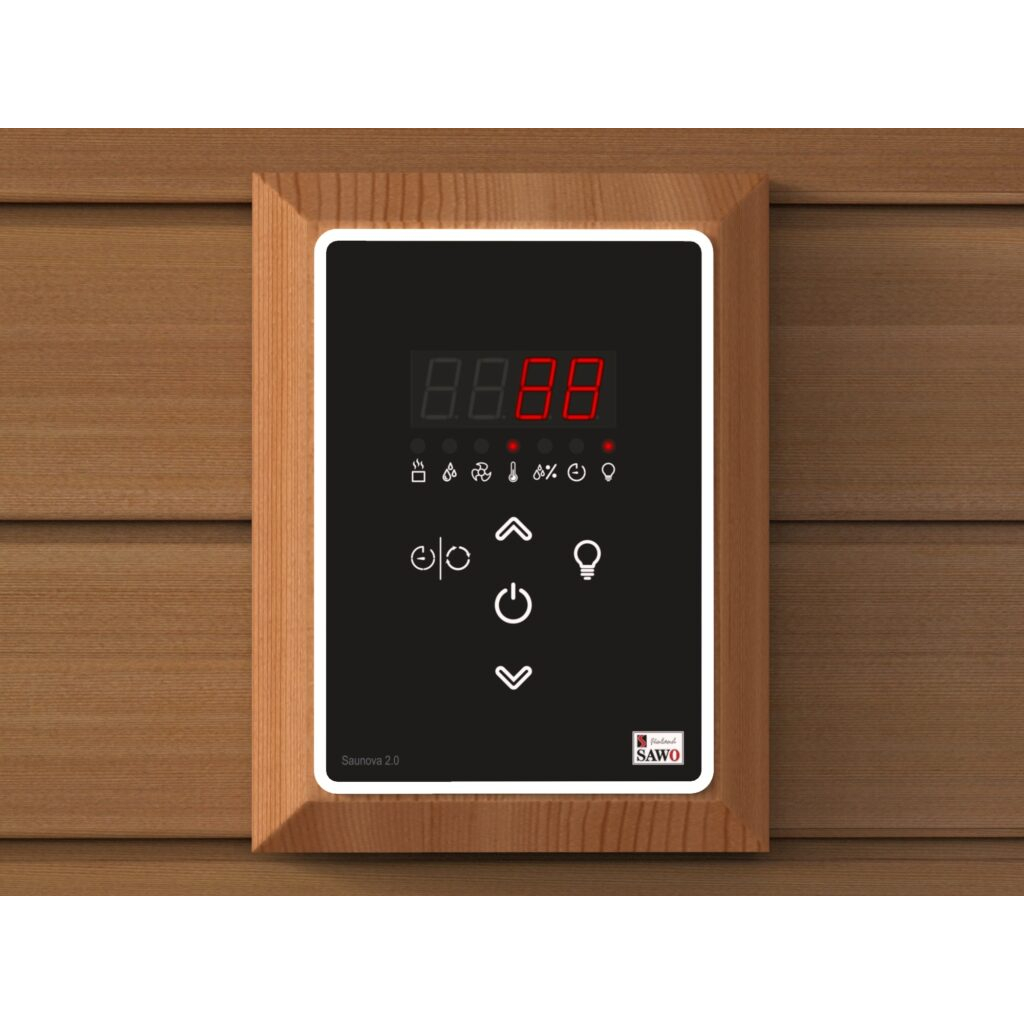 Riadiaca jednotka pre saunové kachle Sawo - ovládací panel - Saunova 2.0 Náhľad