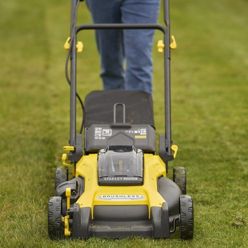 Akumulátorová kosačka 2xV20 18V 2x4,0Ah Stanley FatMax SFMCMW2651M Náhľad