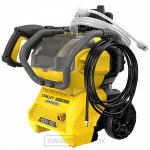 Akumulátorová tlaková umývačka 2xV20 55/70/100 bar 18V bez batérie Stanley FatMax SFMCPW1500B Akumulátorová tlaková umývačka 2xV20 55/70/100 bar 18V bez batérie Stanley FatMax SFMCPW1500B gallery main image