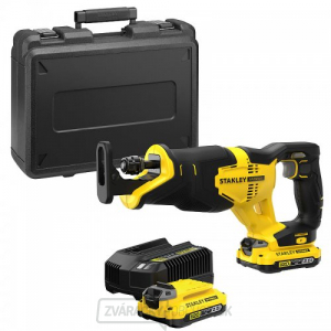 Akumulátorová mečová píla V20 18V 2x2,0Ah Stanley FatMax SFMCS310D2K Akumulátorová mečová píla V20 18V 2x2,0Ah Stanley FatMax SFMCS310D2K gallery main image