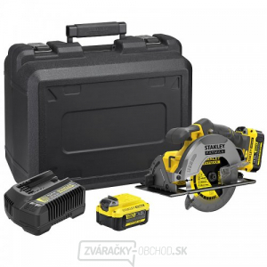 Kotúčová píla V20 18V 2x4,0Ah Stanley FatMax SFMCS500M2K Kotúčová píla V20 18V 2x4,0Ah Stanley FatMax SFMCS500M2K gallery main image