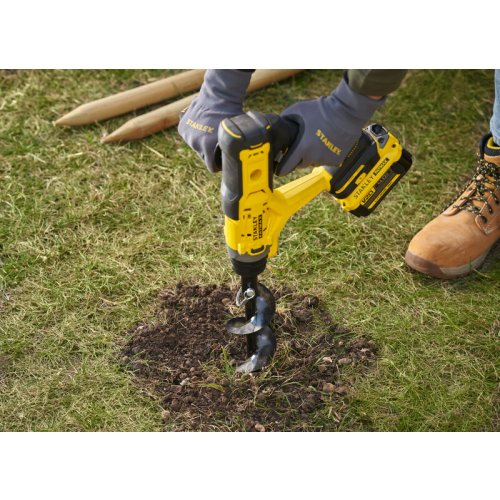 Aku pôdny vrták V20 18V 1x4,0 Ah Stanley FatMax SFMCGA75B Náhľad