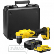 Akumulátorová priamočiara vŕtačka V20 18V 2x2,0Ah Stanley FatMax SFMCD750D2K Akumulátorová priamočiara vŕtačka V20 18V 2x2,0Ah Stanley FatMax SFMCD750D2K gallery main image