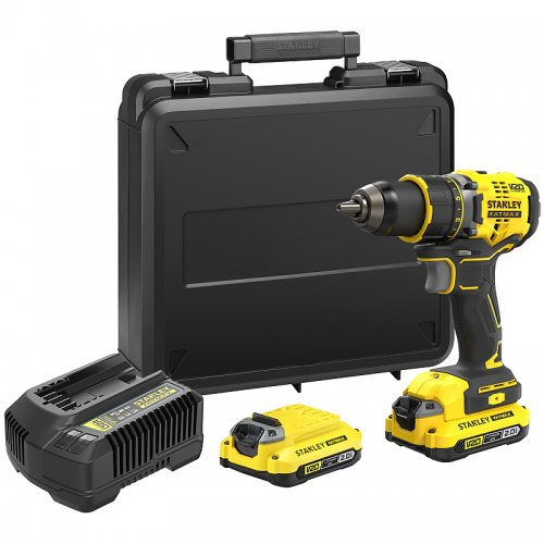 Akumulátorová vŕtačka V20 18V 2x2,0Ah Stanley FatMax SFMCD720D2K