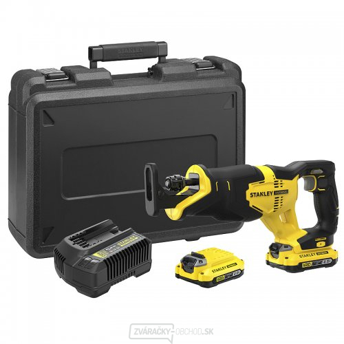 Akumulátorová mečová píla V20 18V 2x2,0Ah Stanley FatMax SFMCS300D2K