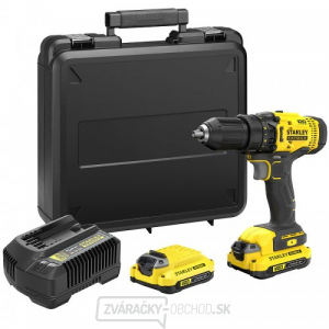 Akumulátorová vŕtačka V20 18V 2x1,5Ah Stanley FatMax SFMCD700C2K Akumulátorová vŕtačka V20 18V 2x1,5Ah Stanley FatMax SFMCD700C2K gallery main image