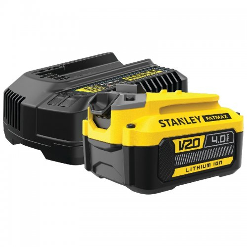 Akumulátor V20 18V 4,0 Ah a nabíjačka Stanley FatMax SFMCB14M1
