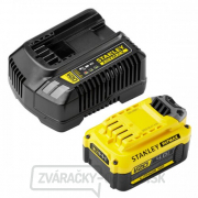 Akumulátor V20 18V 4,0 Ah a nabíjačka Stanley FatMax SFMCB14M1 Náhľad