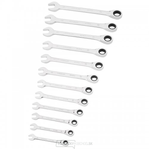 Stanley STMT82847-0 12-dielna sada račňových kľúčov Stanley STMT82847-0 12-dielna sada račňových kľúčov gallery main image