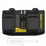 Stanley FatMax SFMCB24 V20 18V dvojportová nabíjačka batérií Náhľad